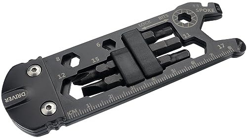 Roellgs Multifunctional Detachable Spanner Tool, Driver Set, Portable Bike Repair Tool