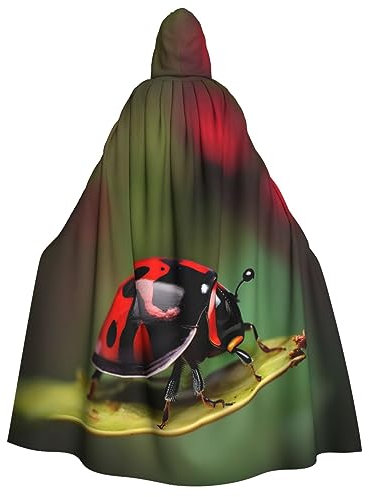 Red Ladybug Dasisy Ultimativer Vampirumhang für Halloween, eine wesentliche Ergänzung für das Verkleiden und die Rolle jeder Dame, roter Marienkäfer-Dasisy, Einheitsgröße, Red Ladybug Dasisy,