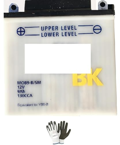 COMPATIBILE CON APRILIA SR Motard (LBMC) 50 2012-2016 BATTERIA YB9-B S/M AGNETI ARELLI PRONTA ALL'USO COMPLETA PER MONTARLA SULLA MOTO 9 AH AMP 12V 135X75X139MM