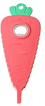 Guangcailun Pickles Food Jar Opener Camping Hiking Traveling Juice Bottle Openers Party Banquet Opening Tool Kitchen Gadget, Red