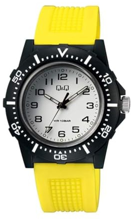 Q&Q WATCHES Herren Analog-Digital Quarz Uhr mit Gummi Armband V32A-007VY