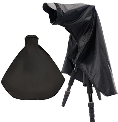 Caméra Couverture Anti-Pluie,Housse de Pluie pour Appareil Photo,Caméra Couverture Protection Imperméable,Nylon Housse Protection Imperméable pour Nikon Canon Sony DSLR Appareil Photo Reflex
