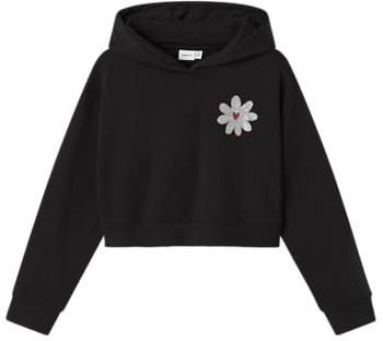 Name IT Mädchen Nkfkory Ls Crop RLX SWE Wh Bru Ps Noos Nkfkory Ls Crop RLX SWE Wh Bru Ps Noos (1er Pack)