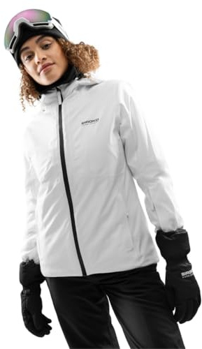 SIROKO - Snowboardjacke für Damen - Starter-Kollektion Core Engel - XS - Weiß