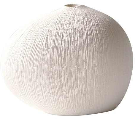 ibasenice Vase pour Composition en Céramique Irrégulier Décoration De Vase pour Maison Et Bureau Pot De Fleurs Créatif