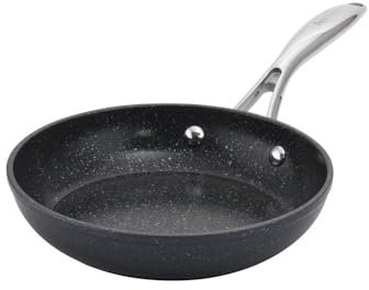 ProCook Professional Aluminium Ceramic Frying Pan - 20cm, Durable Non Stick Saute Skillet - Black, Heavy Duty Cookware