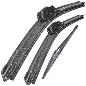 Wischerblatt Für Nissan Für Micra K12 2002-2005 21+18+12 Vorne Und Hinten Wischerblätter Set Windschutzscheibe Windschutz Fenster Pinsel Autmotive Scheibenwischero