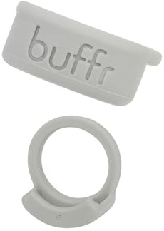 Buffr SMART Ring Protector – Silicone Ring Guards for Workout & Daily Wear | Slim Fit, Sensor-Friendly Smart Ring Cover Compatible with Oura 4, Ultrahuman, RingConn & More Bands for Workout & Daily Wear
