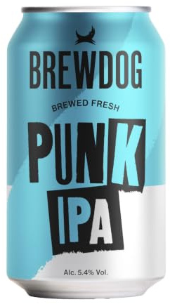 Brewdog Punk Ipa Beer Can 4 x 330 ml, 1320 ml