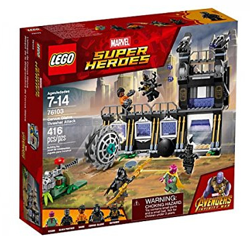 LEGO Marvel Super Heroes Corvus Glaives Attacke 76103 Superheldenspielzeug