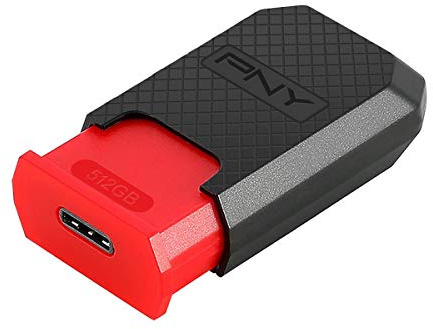 PNY Elite Clé USB 3.1 Gen 1 Type-C 130 Mo/s 512 Go