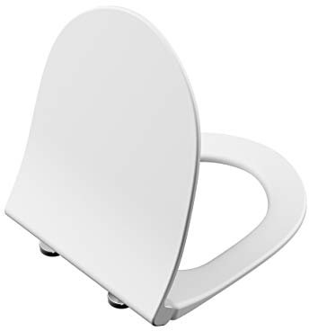 VitrA Sento 120-003R009 Soft-Close Slim WC-Sitz, Duroplast, Weiß