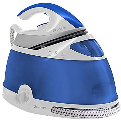 Grunkel CP-MAX6 Centro de Planchado Profesional con Suela Ultradeslizante 2200 W, 2 L Capacidad y 5 Bar de Potencia