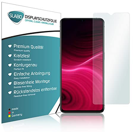Slabo 4 x Protector de Pantalla para OPPO Realme X2 Pro lámina Protectora Ultra Transparente