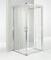 Hydra Box Doccia 3 Lati Porta Scorrevole 80x80x80 cm Trasparente