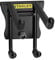 Stanley STST82606-1 Trackwalls Standard Doppelhaken (passenden zum Stanley Trackwalls Schienensystem, ideal für Rasentrimmer, Laubbläser, Rechen, etc., bis 11 kg belastbar, leicht anzubringen)
