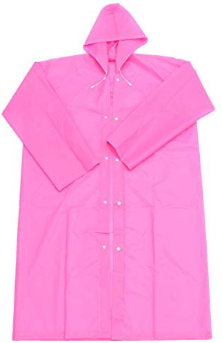 EXCEART EVA-Material-Regenmantel 1stk Wimperntusche Einweg- Klarer Poncho Regenjacke Transparenter Regenmantel Für Erwachsene Tragbarer Regenmantel s Für Erwachsene Erwachsener