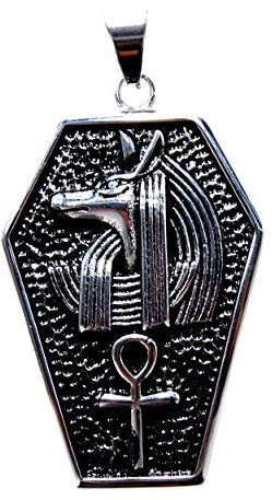 Kiss of Leather Anhänger Anubis aus Edelstahl Nr. 207