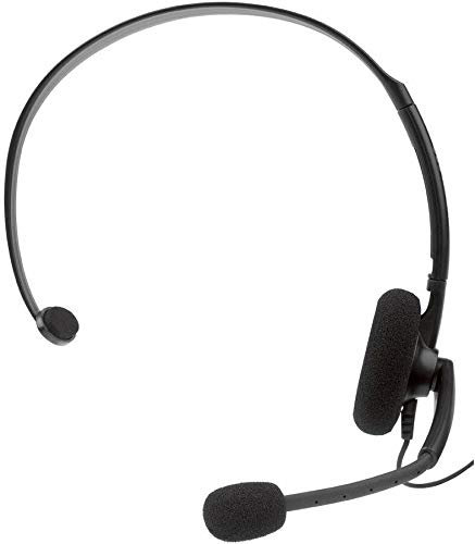 Gaming Chat Headset Headphones + Mic for XBOX ONE - 3.5mm Audio Jack AUX - Compatible with XBOX ONE Original, ONE S, ONE X, Series X & Series S - PS4 PS5 Playstaion Controllers - PC