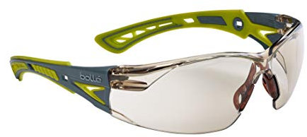 Bolle RUSH with Grey Lenses with Protection against UVA/UVB, impact, fog and Blue Light - RUSHPSCSPL