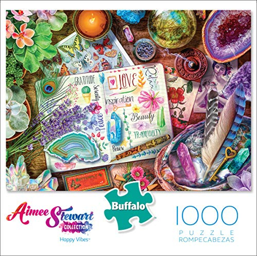 Sinoeem Buffalo Games – Aimee Stewart – Happy Vibes – 1000 Teile Puzzle