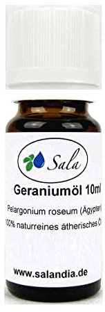 Sala Geraniumöl Bourbon ätherisches Öl Rosengeranie naturrein 10 ml