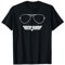 Top Gun lineare Sonnenbrille & Logo T-Shirt