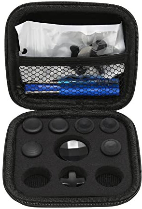 Ersatz Magnettasten Kit, Strukturiertes Griffdesign Verhindert Verrutschen, Personalisiertes Erlebnis, Gaming Zubehör Ersatz für Elite Series 2 (Plating Black)