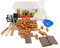 Teifoc Set da costruzione - casa con barbecue - 185 pezzi