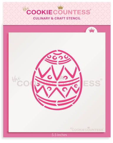 Osterei, 1 PYO-Schablone