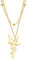 EUEAVAN Prinzessin Wendy Tinkerbell Anhänger Halskette Fee Pixie Engel Trendy Exquisite Magische Tänzerin Ballett Choker Schmuck Märchen Zitat Frauen, Edelstahl, Kein Edelstein
