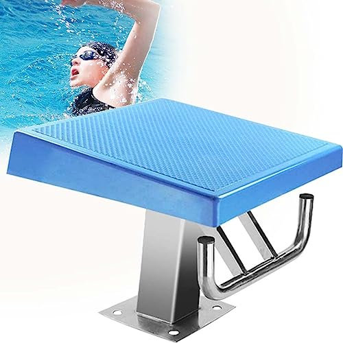 DPDZSW Startplattform Für Schwimmbäder, Sprungturm Für Schwimmwettkämpfe, Start Sprungbrett Für Bahnlinien, Standard-Sprungplattform Der Stufe 1, rutschfest