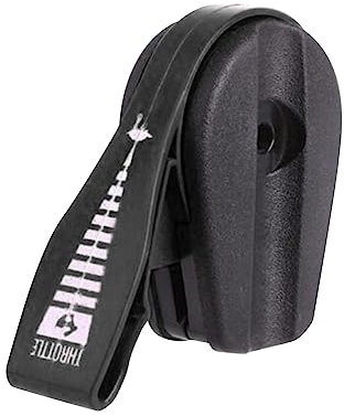 Fonowx Rasenmäher-Gashebel, Gashebelköpfe, tragbarer Vintage-Griff für die Rasenmähersteuerung, einfach zu installierender Steuerschalter-Hebelgriff, Schwarz