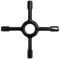 SPARE FACTOR - Universal Moka Trivet Stand with Ceramic Pan Support for Gas Hob (Small 130mm)