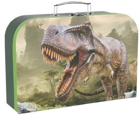 Generisch Spirit Kinderkoffer Spielzeugkoffer Spielkoffer Kofferl Bastelkoffer Malkoffer Werkkoffer (T-Rexx)