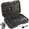 TVWVT 48-teiliges Spiralschraubendreher-Set, Linkshand-Bohrerset, Mutter-Extraktoren-Set, Schrauben-Extraktoren, Multi-Spline Lug Nut Remover für abgenutzte, beschädigte, gebrochene Bolzen Schrauben