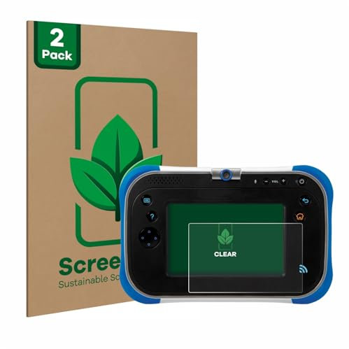 ScreenLeaf (2 Stück Schutzfolie für Vtech Storio Max 2.0 [nachhaltiger Displayschutz, Folie, transparent, kratzfest]