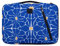 Exacompta - Réf. 17253E - 1 Housse ordinateur compatible avec PC de 13-14 pouces - poignée rétractable - petite poche à l'avant - fermeture zippée sur 2 côtés - en tissu recyclé - Flower