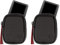 honju Bike Echtleder-Tasche für Bosch Kiox/Kiox 300 E-Bike/Pedelec (Displayschutz, Innentasche für Schlüssel, Schutz vor Kratzern & Schmutz) - schwarz (Packung mit 2)