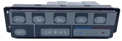 Accessoires d'excavatrice compatibles avec Hitachi EX120 200 220 270 300 350-5 Interrupteur du panneau de commande de climatisation