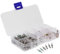 Mikinona 1Ensemble Kit Complet de Noyaux de Valve pour Climatisation Automobile Adaptés à Réparation Systèmes de Réfrigération des Voitures