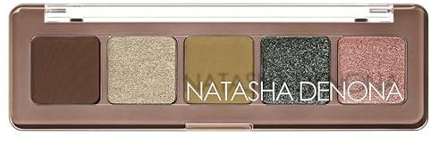 Natasha Denona Original | Mini Palette Ombretto Occhi - Paleta di 5 ombretti per gli occhi | 0,8 G X 5 pz | by BELLA (MINI GLOOM PALETTE)