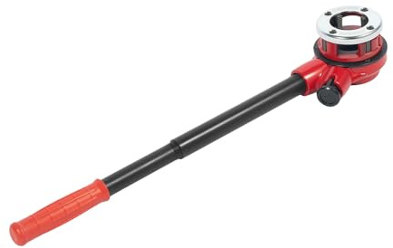 Filettatrice a cricchetto tubo flessibile 6 fili kit filo a cricchetto, strumento di filettatura tubo manuale professionale 62C, filettatrice portatile per tubo zincato Ppr rame, maniglia rimovibile