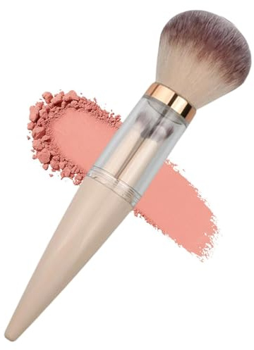Sminkborstset För Resebruk Skönhetsverktyg För Kvinnors Ansikte | Makeupborstset Och Kit Till Löst Puder, Rouge, Bronzer, , Highlighter, Concealer, , Kontor, Studentrum, Camping, Fest
