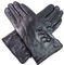 Damen Premium Qualität Original Superweich Leder Handschuhe Kunstpelz Futter Winter Alltag Warm - grau, M
