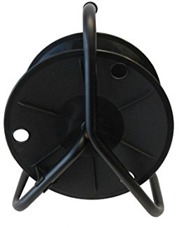 Audio2000'S ADC2716B Cable Reel, Capacity: 330' of 6mm cable, Black