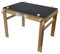 Eichhorn 100002573 - Maltafel für Kreide, Folienstift und Schreibtisch, 2 in 1, Umbaubar, Holztafel 52x50,5x128,5cm / Holztisch 48x70x51,5cm, Kiefernholz