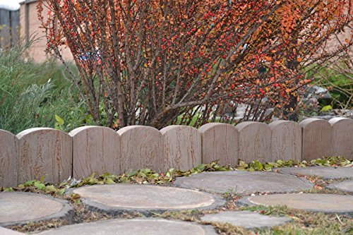 Betonex Lot de 2 moules en bois pour bordure de jardin #BR03