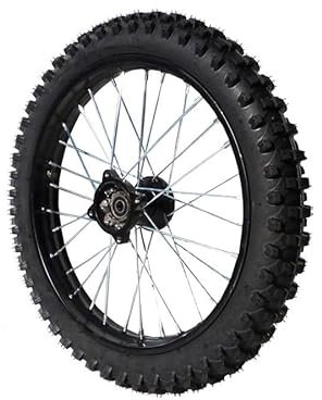 Roue avant 14 - Axe 15mm - Acier - Dirt Bike