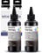 Druckertinte Nachfülltinte Schwarz Universal für Tintentank Drucker, Universal Drucker Farbe für Epson Ecotank Printer, Druckertinte für HP Inkjet Drucker, Drucker Tinte für Canon Brother Tank Drucker